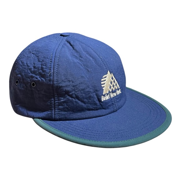 Belief NYC Wool Lined Cap Hat Blue - Picture 1 of 4